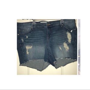 Torrid denim shorts